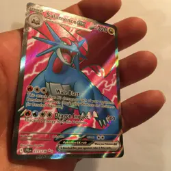 Salamence ex 177/159 Sv09 Journey Together Holo Ultra Rare Full Art Pokemon Car - Image 3