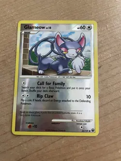 Glameow 65/100 Majestic Dawn Reverse Holo Pokemon - Image 1