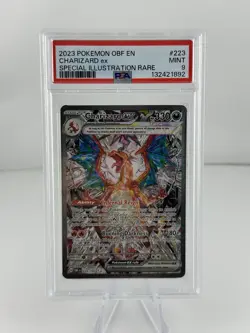 Charizard EX 223/197 PSA 9 Obsidian Flames Special Illustration Rare Pokemon - Image 1