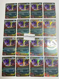 (16) Lot 2025 Pokemon - Mega Gengar EX 056/094 NM Phantasmal Flames - Image 1