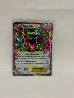 Pokemon TCG Rayquaza EX (Shiny) - XY Promos XY69 (DAMAGED) - Image 1