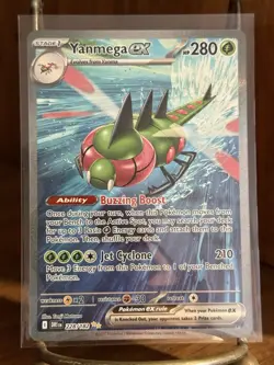 Pokemon TCG: Yanmega ex 228/182 Special Illustration Rare Destined Rivals NM - Image 1