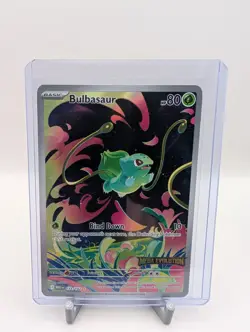 Pokemon TCG - Bulbasaur - Mega Evolutions 133/132 Stamped Illustration Rare - Image 1