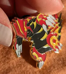Primal Groudon 2014 Official Pokemon Collectors Enamel Metal Pin TCG - Image 5