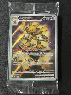 Alakazam 009 ETB ME01: Mega Evolution SEALED Pokemon TCG - Image 1