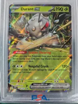 DURANT ex - 2024 Pokemon SSP EN -#004 -GRADED PSA GEM MINT 10 - Image 3