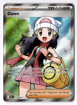 [NM] DAWN #118/094 FULL ART ULTRA RARE (UR) PHANTASMAL FLAMES PFL POKEMON - Image 1