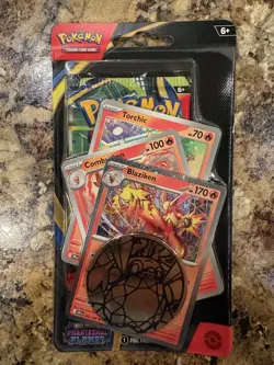 Pokemon Phantasmal Flames Blister Pack 3 Promos Blaziken SEALED - Image 1