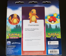 TCG Pokemon GO Charmander Pin Collection Box NEW SEALED - Image 3