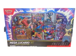 Pokemon TCG Mega Lucario ex Premium Figure Collection Box Factory Sealed - Image 1