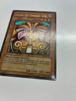 USA Seller Yugioh Exodia the Forbidden One Ultra Rare LOB-124 Original Print HP - Image 4