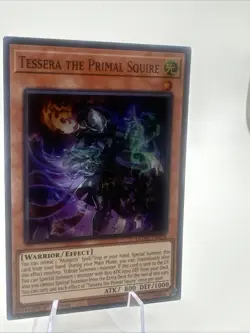 Yu-Gi-Oh Duelist's Advance Tessera the Primal Squire Super Rare DUAD-EN018 NM!! - Image 3