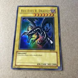 Red-Eyes Black Dragon (SDJ-001) UR Ultra Rare - YuGiOh! TGC - Image 1