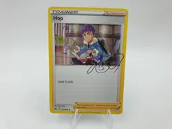 HOP TRAINER CARD 133/159 HOLO RARE CROWN ZENITH POKEMON TCG CARD - Image 1