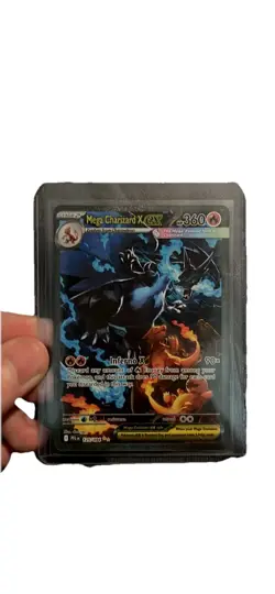 Pokemon TCG Mega Charizard X ex 125/094 SIR Phantasmal Flames Fresh Mint Card - Image 1