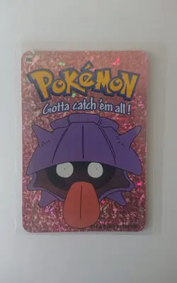 Nintendo 2000 - Pokemon Vending Prism Sticker (090) - Shellder Card - Ash Back - Image 1
