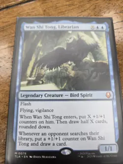 1x LP Wan Shi Tong, Librarian MTG Avatar SV - Image 1