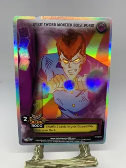 Spirit Sword Monster Beast Donut Yu Yu Hakusho 2003 Trading Card Foil ST173/176 - Image 1