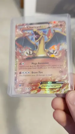 Charizard EX XY17 Black Star Promo 2014 Holo Pokemon Card - Image 2