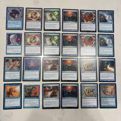 Magic the Gathering MTG Blue Counter Spells Lot 24 Cards Mana Leak Spell Pierce - Image 1
