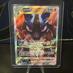 Pokemon TCG Lucario VSTAR Sword & Shield #SWSH291 Holo Promo Card NM Not Sealed - Image 1
