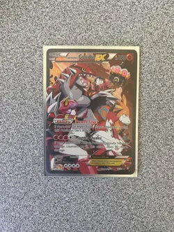 Pokemon XY 2015 Team Magma's Groudon EX Full Art Double Crisis Card #15 - Image 1