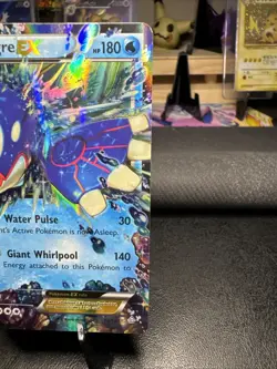 Pokemon TCG XY Primal Clash Ultra Rare Holo Kyogre EX 54/160 Card - Image 3