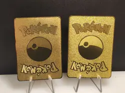 Thicc Charizard & Thicc Pikachu Collectible Metal Card For Display Only - Image 4