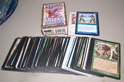 Lot of 90 Magic the Gathering Cards w/ Clone 0/0 Foil Card - Image 1