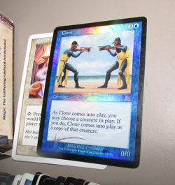 Lot of 90 Magic the Gathering Cards w/ Clone 0/0 Foil Card - Image 2