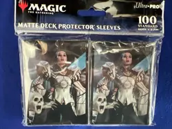 ULTRA PRO 100 CT Matte STANDARD DECK PROTECTOR CARD SLEEVES Magic The Gathering - Image 1