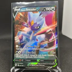 Hisuian Sneasler V 094/189 Astral Radiance Ultra Rare Pokemon Card Near Mint NM - Image 1