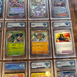 (15 Card Lot) DSG Pokemon Graded Charizard Nidoran Primeape + More! - Image 5