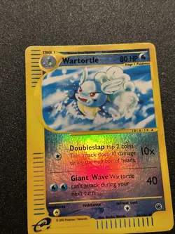 Wartortle 092/165 Expedition Base Set Reverse Holo Pokemon Card WOTC Vintage ! - Image 2