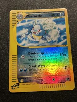 Wartortle 092/165 Expedition Base Set Reverse Holo Pokemon Card WOTC Vintage ! - Image 3