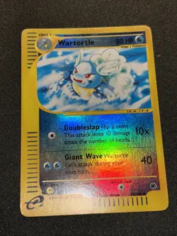 Wartortle 092/165 Expedition Base Set Reverse Holo Pokemon Card WOTC Vintage ! - Image 4