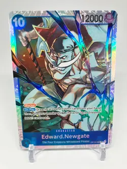 One Piece TCG OP13-042 Edward Newgate (aka Whitebeard) SR Card Game English - Image 1