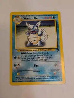 Wartortle 063/130 Base Set 2 Unlimited Regular 1999-2000 Pokemon TCG Card NM - Image 2