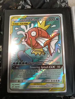 Pokemon Magikarp & Wailord GX 161/181 Jumbo Card - Image 1