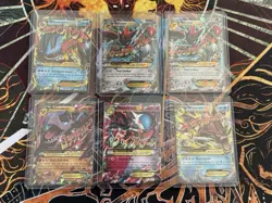 Pokemon Mega Evolution M Card Lot EX XY Era, Lot of 6 - Image 1