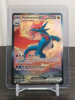 Pokemon Salamence EX 187/159 Journey Together Special Illustration Rare NM/M - Image 1