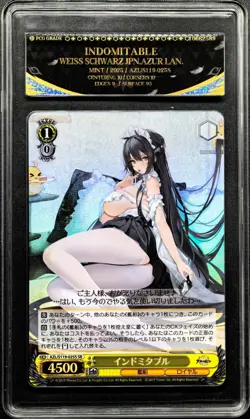 2025 WS Cards JPN. Azur Lane Indomitable ‌SR AZL/S119-025S PCG 9.5 MINT - Image 1