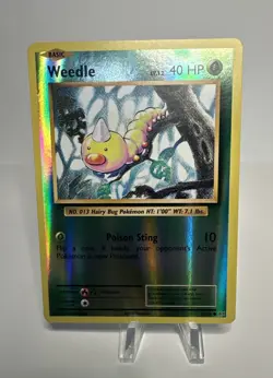 Weedle - 5/108 - Reverse Holo Common - XY Evolutions - Pokemon Card - Image 1