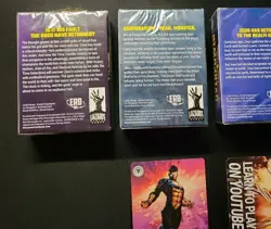 Overpower 2025 ERB World Legends 4 Starter Decks + promo + Card sleeves sealed - Image 4