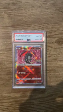 Radiant Charizard 011/078 Pokemon GO PSA 10 GEM MINT Pokemon Card - Image 1