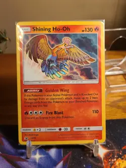 Pokemon TCG Shining Legends Shining Ho-Oh Promo Holo Card SM70 Factory Sealed - Image 1