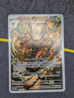 Pokemon SV05: Temporal Forces #163/162 Shiftry Holo Card CHD - Image 1