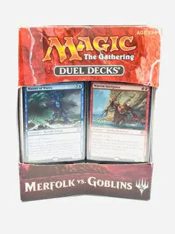 Duel Decks: Merfolk vs. Goblins Set Magic The Gathering MTG NEW FACTORY SEALED - Image 1