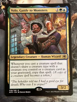 1xVolo, Guide to Monsters (238) Adventures in the Forgotten Realms LP MTG Magic - Image 1