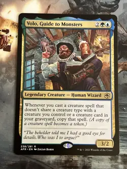 1xVolo, Guide to Monsters (238) Adventures in the Forgotten Realms LP MTG Magic - Image 3